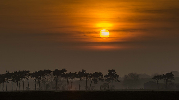 Shingle Street sunset