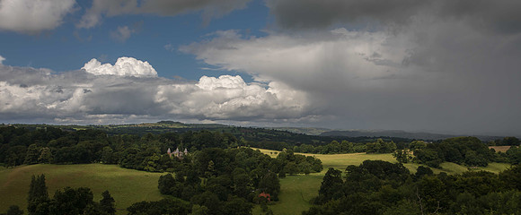 Newton House after the rain