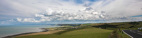 A487 above Aberarth