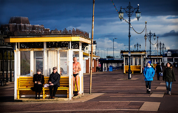 Southsea Winter Swimmer