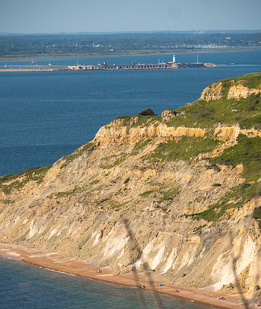 Hurst Castle from the Needles