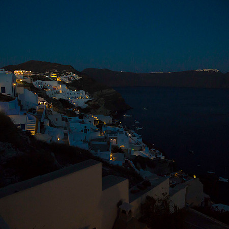Oia, Night-cap
