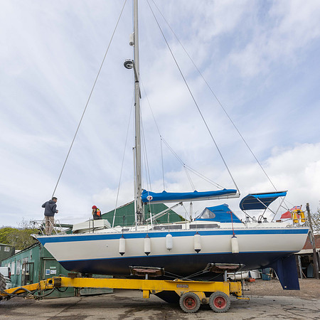 And refloating Florence after 7 month refit