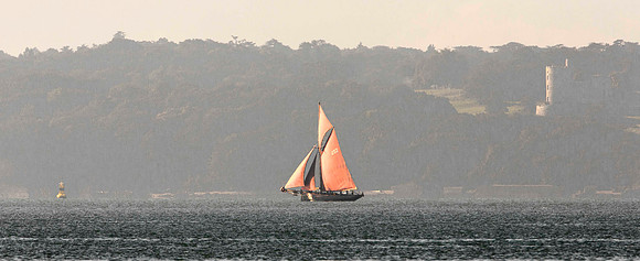 Jolie Brise off Norris Castle