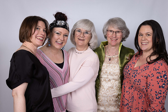 Rebecca, Lizzy, Caroline, Jill & Rachael